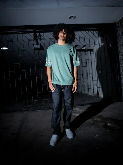 Polo Cemento Manga Fuego | Hombre