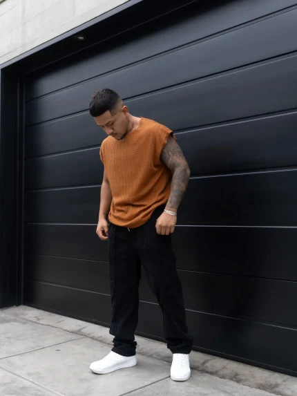 Polo Camell Manica Zero | Hombre