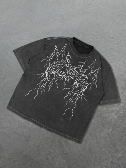 Polo Negro Lightning | Hombre