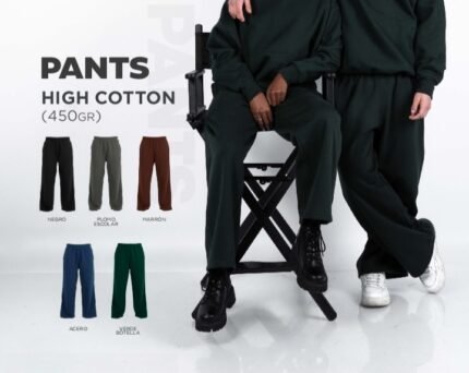 JOGGER BAGGY BASICO HIGH COTTON 450 GR